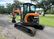 2021 Doosan DX50 Mini Excavator – Hydraulic Thumb, 786 Hours