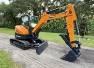 2021 Doosan DX50 Mini Excavator – Hydraulic Thumb, 786 Hours