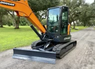 2021 Doosan DX50 Mini Excavator – Hydraulic Thumb, 786 Hours