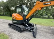 2021 Doosan DX50 Mini Excavator – Hydraulic Thumb, 786 Hours