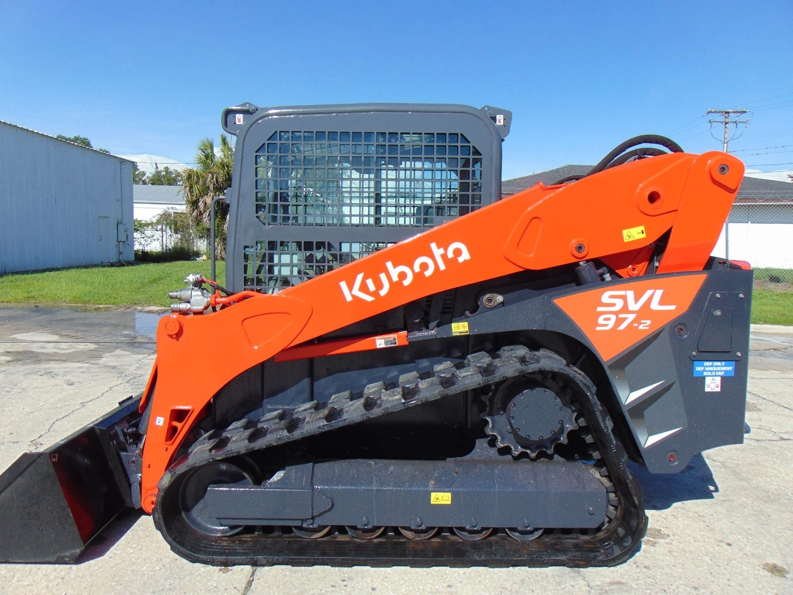 2022 Kubota SVL97-2 Turbo Track Loader – High Flow, 688 Hours