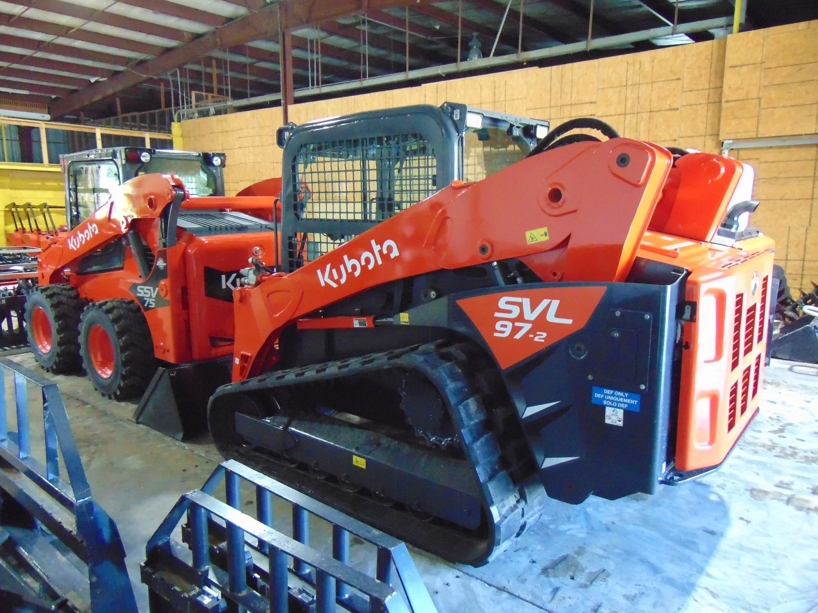 2022 Kubota SVL97-2 Turbo Track Loader – High Flow, 688 Hours